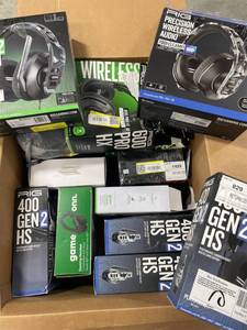 lot 5892 image: Lot of 16 Gaming Headphones - Various Brands - UntestedNot Inspected - Sold As Is