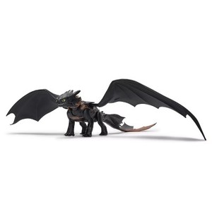 lot 6001 image: How To Train Your Dragon Plasma Blast Nightfury Figure