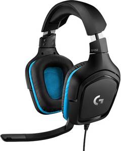 lot 6002 image: Logitech - G432 Wired Gaming Headset for PC - BlackRed Stock photo approximate