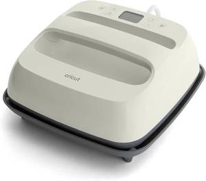 lot 6022 image: Cricut EasyPress 2 (SE)   9 in x 9 in Heat Press - Heat Transfer Machine for T-Shirts, Tote Bags, Baby Clothes, Decor, & More - Easy to Use - Taupe STOCK PHOTO APPROXIMATE