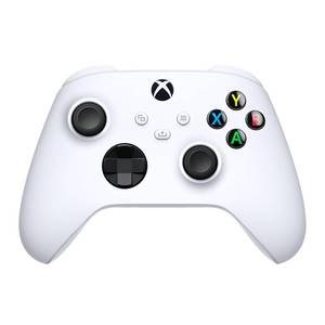 lot 6027 image: Xbox Wireless Gaming Controller  Robot White  Console, PC, & Android  Textured Grip  Wireless, Bluetooth, USB-C Connectivity