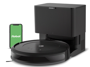 lot 6023 image: iRobot Roomba Vacuum 2 Essential Robot with AutoEmpty Dock, 3 Suction Levels, Latest Floor Tracking Sensors, and Compact Design (Black)