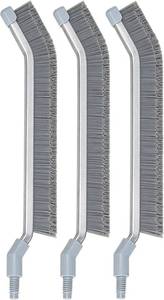 lot 6308 image: DIY V-Shaped Hard-Bristle Crevice Brush   Replacement for PalNests Crevice Cleaning Brush CB03 & CB04, Deep Clean for Kitchen, Bathroom, Grout & Tight Gaps, Pack of 3