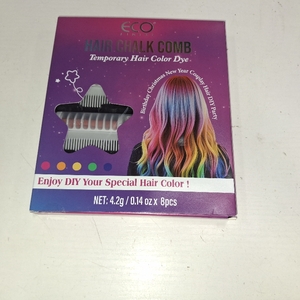 lot 6423 image: ECO FINEST HAIR CHALK COMB TEMPORARY HAIR COLOR DYE