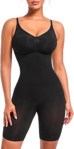 lot 6834 image: Atbuty Bodysuit for Women Shorts Tummy Control Seamless Shapewear Body Shaper 2XL
