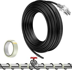 lot 7016 image: Pawfly 25FT Heat Tape for Water Pipes, 8 Wft 120 V Pipe Heating Tape, Self-Regulating Heat Trace for Pipe Freeze Protection, Heating Cable for Pipes Roofs, Keep Water Flowing at -40  F