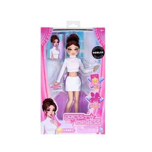 lot 1276 image: Dress To Impress Fashion Dall Lana Creativity-Focused Fashion Doll with Accessories & Stand - Retail $68