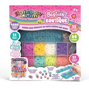 lot 1277 image: Rainbow Loom Besties Boutique - Retail $20