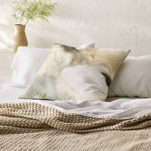 lot 1391 image: Euro Heavyweight Linen Blend Decorative Throw Pillow Washed Watercolor Print - Casaluna - Retail $54