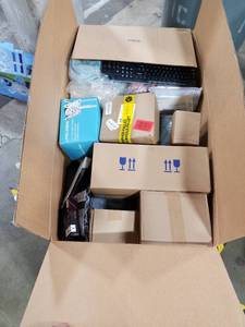 lot 1631 image: Large Box of Misc. Items  - Retail $0