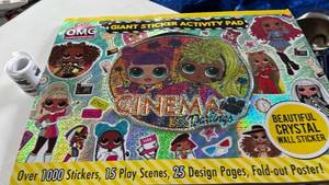 lot 50533 image: LOL Surprise OMG Giant Sticker Activity Pad