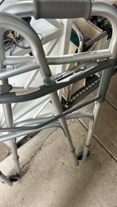 lot 50535 image: Guardian Medical Folding Walker with Adjustable Height