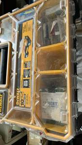 lot 50541 image: DeWalt Professional Tool Organizer Storage Case with Compartments