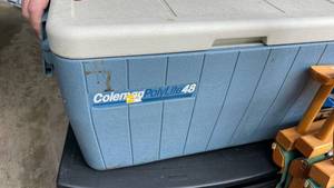 lot 50579 image: Coleman PolyLite 48 Quart Cooler