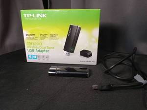 lot 4650 image: TP-Link Archer T4U AC1200 Wireless Dual Band USB Adapter