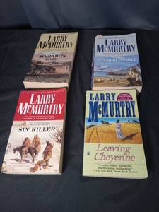 lot 4678 image: Larry McMurtry Western Novel Collection - 4 Books