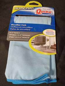 lot 4683 image: HomePro Quickie Microfiber Cloth for Electronics