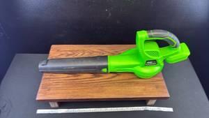 lot 40555 image: Cordless Battery-Powered Leaf Blower