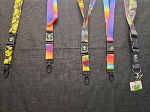 lot 5015 image: Colorful Printed Lanyards Collection