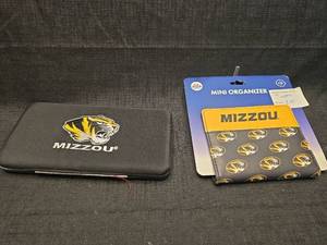 lot 5025 image: Mizzou Tigers College Accessory Bundle with Organizer and Wallets