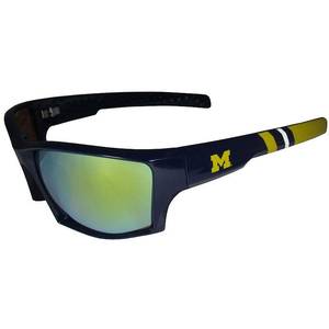 lot 5029 image: Adult Michigan Wolverines Edge Wrap Sunglasses, Team