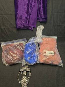 lot 5038 image: Gothic Costume Bundle with Wigs and Accessories