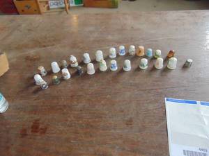 lot 4400 image: Selection of Thimbles