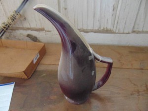 lot 4409 image: Pitcher - Brown - CrockChina 