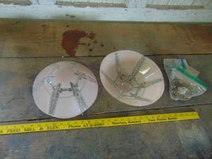 lot 4441 image: Pair of 10 Light Shades