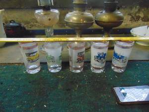 lot 4443 image: 5 Frosted - Automobile Glasses