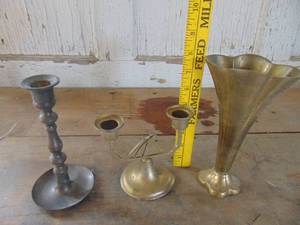 lot 4450 image: Selection of Candle holders
