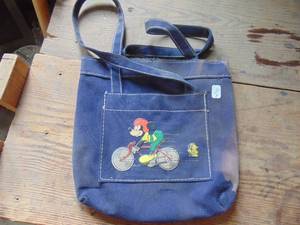 lot 4459 image: Denim Disney Bag - Childs 