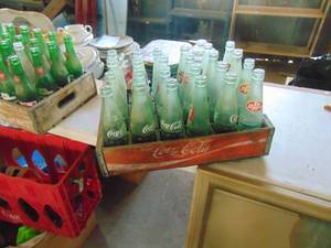 lot 4540 image: Coca-Cola Crate with Bottles