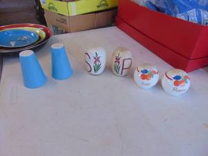 lot 4550 image: Selection of Salt and Pepper Shakers