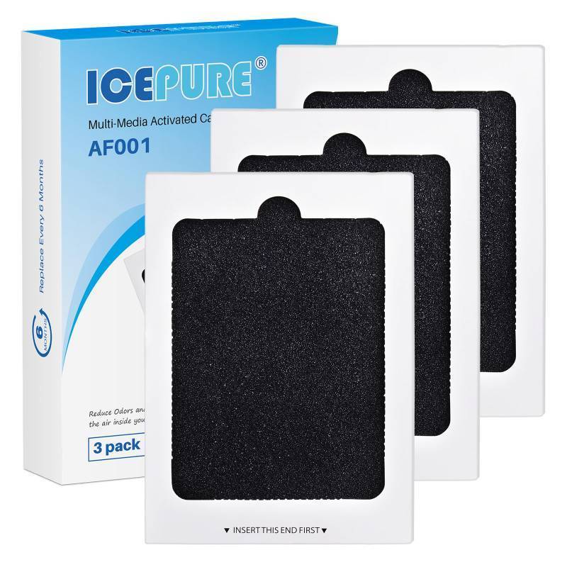 lot 45312 image: Refrigerator Air Filter Replacement for EAFCBF, Pure Air Ultra, PAULTRA, SCPUREAIR2PK, 242047801, 242061001, 241754001, 241754002, PS1993820, 7241754001, 3Pack - Retail $12