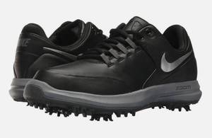 Nike Air Zoom Accurate Golf Shoes Men's 9.5 US Black-Silver - Retail: $150
