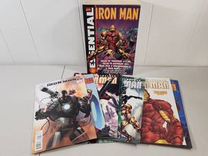 lot 121 image: Iron Man Comic Book Collection Marvel Comics w Essential