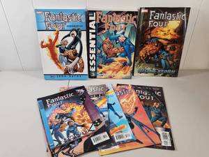 lot 126 image: Fantastic Four Comic Book And Book Collection