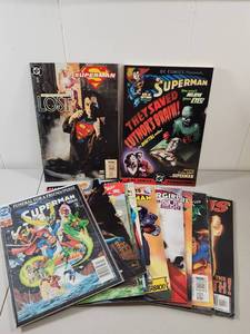 lot 128 image: DC Comics Superman and Justice League Comic Book Collection