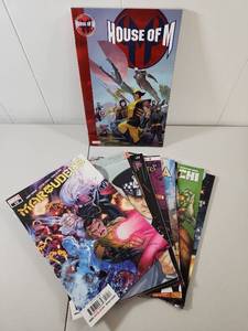 lot 164 image: Marvel Comics Collection with House of M Hardcover Trade Paperback