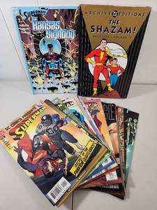 lot 174 image: DC Comics Superman Collection with Shazam Archives