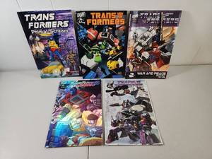 lot 182 image: Transformers Collection DW Publishing IDW