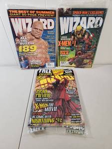 lot 224 image: Comic Book Magazine Collection - Wizard, Marvel Comics, and Anime Publications