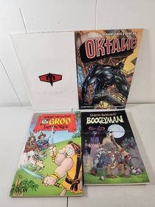 lot 226 image: Dark Horse Comics Graphic Novel Collection - Oktane, Groo Jamboree, Boogeyman, The Truth