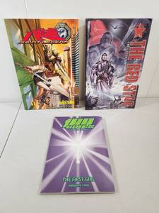 lot 235 image: Graphic Novel Collection Bundle - Saint Legend, The Red Star, The First Girl