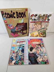 lot 256 image: Comic Book Collection with Mundens Bar Annuals and Comic Book Marketplace Magazine