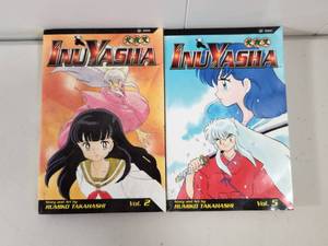 lot 280 image: InuYasha Manga Volumes 2 and 5 by Rumiko Takahashi