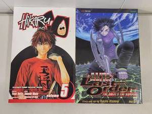 lot 282 image: Manga Collection - Hikaru no Go Volume 5 and Battle Angel Alita Last Order Volume 6