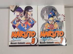 lot 312 image: Naruto Manga Volumes 7 and 9 by Masashi Kishimoto