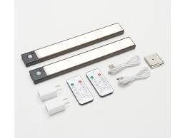 lot 24669 image: Brightliving Set of 2 Rechargable Motion Sensor Lights - 12